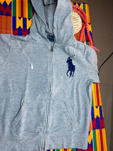 Load image into Gallery viewer, Grey Solid Hooded Sweatshirt