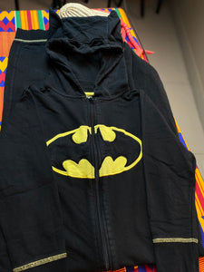 Batman Print Hooded Sweatshirt
