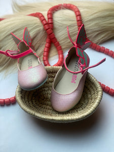 Butter Fly lace Girl shoes