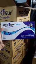 Load image into Gallery viewer, Simply Superieur Nitrile Examination Gloves (Powder-Free) (100pcs per box) PLEASE CALL TO ORDER
