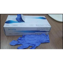 Load image into Gallery viewer, Matig Nitrile Examination Gloves (Powder-Free) (100pcs per box) PLEASE CALL TO ORDER
