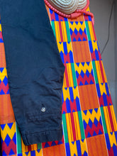 Load image into Gallery viewer, Men Blue Straight Fit Solid Regular Trousers
