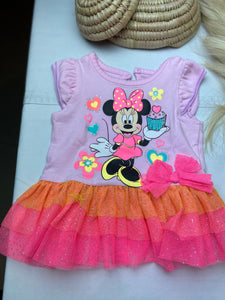 Mickey Mouse Printed Frock