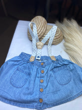 Load image into Gallery viewer, Denim Dungaree
