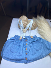 Load image into Gallery viewer, Denim Dungaree
