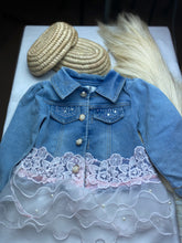 Load image into Gallery viewer, Denim Top-Skirt
