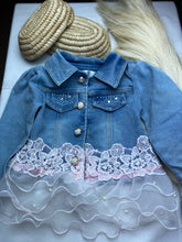 Load image into Gallery viewer, Denim Top-Skirt
