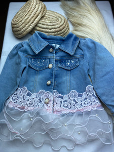 Denim Top-Skirt