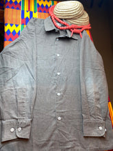 Load image into Gallery viewer, Men Grey  Casual Shirt
