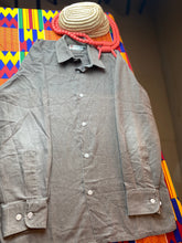 Load image into Gallery viewer, Men Grey  Casual Shirt
